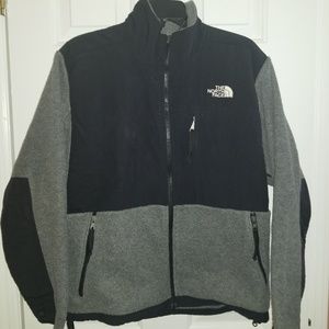 Gray/Black Denali North Face jacket